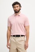 Tommy Hilfiger polo męskie bawełniane różowe MW0MW41513