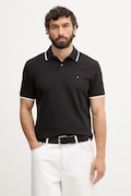 Tommy Hilfiger polo pentru bărbați, din bumbac negru MW0MW42748