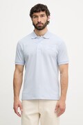 Lacoste polo męskie bawełniane niebieskie PH0752