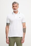 Lacoste polo męskie bawełniane białe PH9875