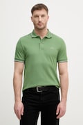Lacoste polo męskie bawełniane zielone PH9875