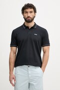 BOSS Green polo majica moška bombažna z elastanom mornarsko modra 50559369