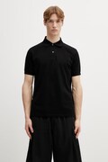 Paul Smith polo bawełniane PLACKET POLO męski kolor czarny gładki M1R.698PP.L00086