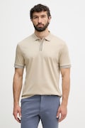 BOSS polo da uomo in cotone Parlay 238 beige 50559668