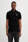 Kenzo polo shirt Men's cotton GOTS KENZO WILD TIGER SLIM POL black FG55PO1014PU