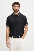 Armani Exchange Polo tričko pánske bavlnené čierne XM002326