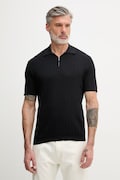 Armani Exchange polo męskie bawełniane granatowe XM002438 AF22249