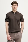Joop! polo męskie bawełniane brązowe 30101932