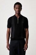 Fred Perry polo shirt with cotton Men's black K2310