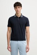 Guess polo męskie bawełniane z elastanem NOLAN granatowe M6GP66 K3070