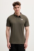 The North Face polo męskie zielone NF0A2WAZ21L1