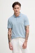 Michael Kors polo męskie bawełniane niebieskie CB952SX20B