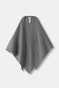 Tommy Hilfiger chusta damska wełniana szara AW0AW18516