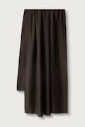 Calvin Klein szal damski z modalu brązowy LV04F8096G