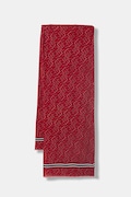 Tommy Hilfiger šál dámsky červený AW0AW18605