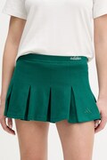 adidas spódnica bawełniana kolor zielony mini rozkloszowana KC3939