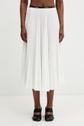 Lacoste fustă plisată albă simplă JF1402