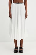 Lacoste fustă plisată albă simplă JF1402