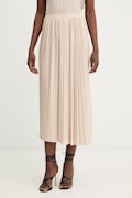 Φούστα MAX&Co. MCOPAGELLA χρώμα: μπεζ, 2616771013200