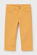 Mayoral spodnie niemowlęce kolor pomarańczowy gładkie 549
