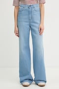 Weekend Max Mara jeansy wide leg damskie LATINO niebieskie 2615181012600