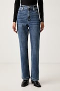 DKNY τζιν flare γυναικεία μπλε DJ5M4005