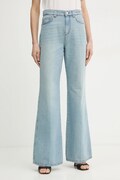 Marella jeansy WLEG damskie kolor niebieski 2613181014200