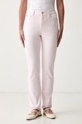 Tommy Hilfiger jeansy slim fit damskie różowe WW0WW48579
