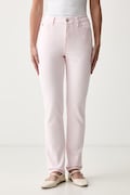 Tommy Hilfiger jeansy slim fit damskie różowe WW0WW48579
