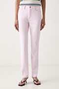 Tommy Hilfiger slim kavbojke ženske roze WW0WW48579