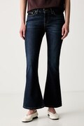 Levi's jeansy bootcut damskie LOW SLIM BOOT granatowe 006KC