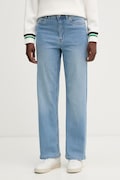 U.S. Polo Assn. blugi straight pentru femei USPA LONG LEG STRAIGHT FIT albaștri WUP0104