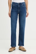 U.S. Polo Assn. blugi straight pentru femei USPA LONG LEG STRAIGHT FIT albaștri WUP0104