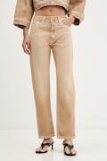 ViCOLO jeansy regular damskie zielone DAB5112