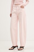 ViCOLO jeansy relaxed fit damskie różowe DAB5150