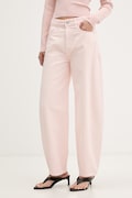 ViCOLO jeansy relaxed fit damskie różowe DAB5150