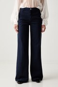 ViCOLO jeansy wide leg damskie granatowe DAB5171