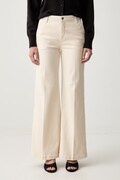 ViCOLO jeansy wide leg damskie beżowe DAB5171