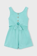 Mayoral kombinezon bawełniany dziecięcy kolor turkusowy bawełniany 3889