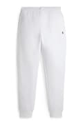 Детски спортен панталон Polo Ralph Lauren в бяло с изчистен дизайн 323A95764001