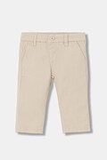 Mayoral spodnie dziecięce kolor beżowy gładkie 522
