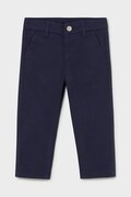 Mayoral spodnie dziecięce kolor granatowy gładkie 522