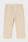 Mayoral spodnie dziecięce kolor beżowy gładkie 1518