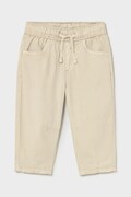 Mayoral spodnie dziecięce kolor beżowy gładkie 1519