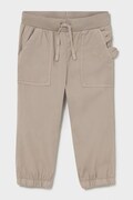 Mayoral spodnie dziecięce kolor beżowy gładkie 1524