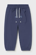 Mayoral spodnie dresowe dziecięce kolor granatowy gładkie 1525