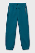 Mayoral spodnie dresowe dziecięce kolor turkusowy gładkie 6567