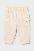 Mayoral Newborn pantaloni bebe culoarea bej, uni, 1508