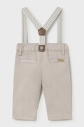 Mayoral Newborn pantaloni bebe culoarea bej, uni, 1596