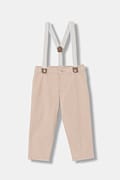 Mayoral Newborn pantaloni bebe culoarea bej, uni, 1596